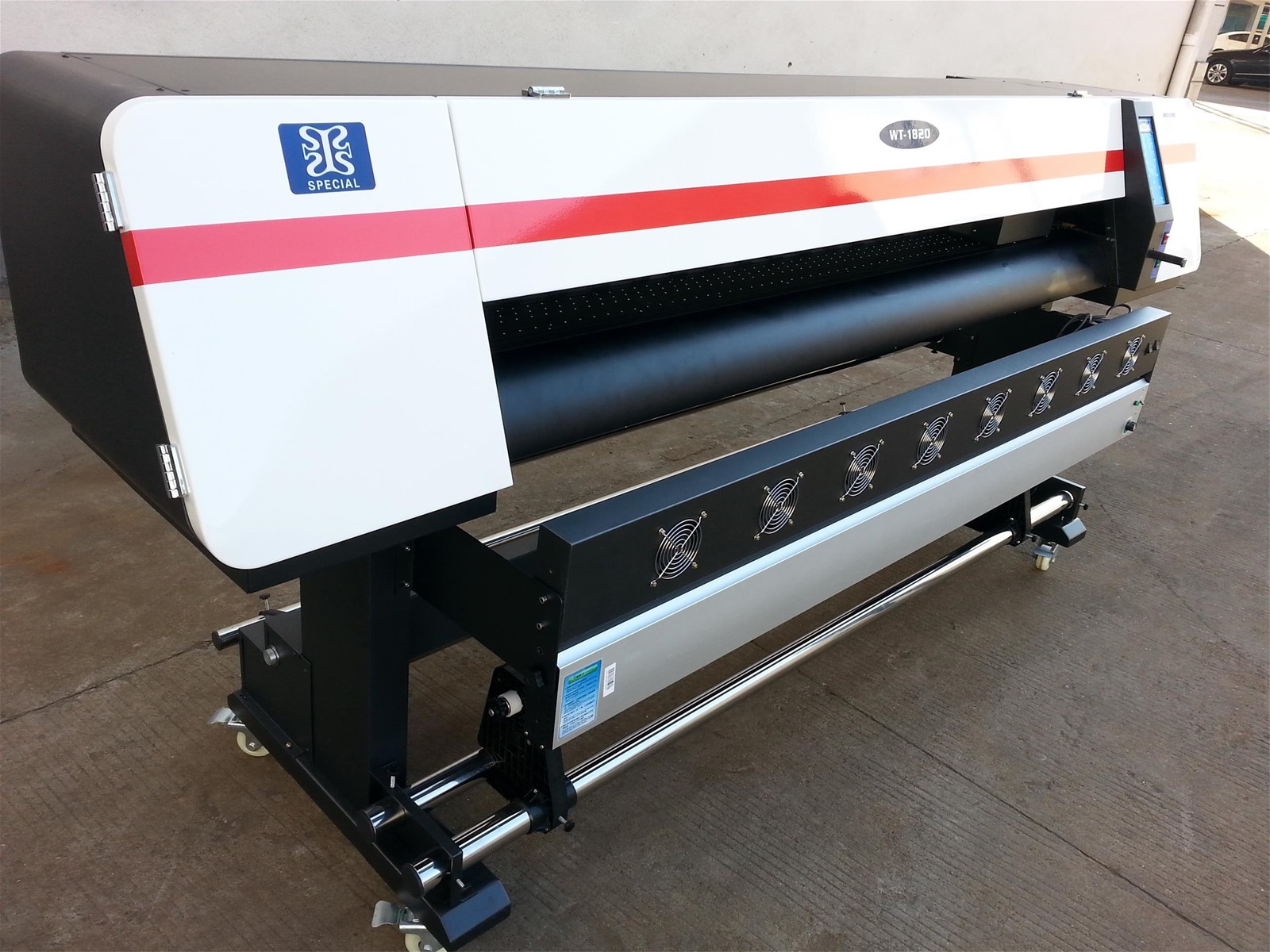 18m Eco Solvent printer Indoor and Outdoor Printing Machine