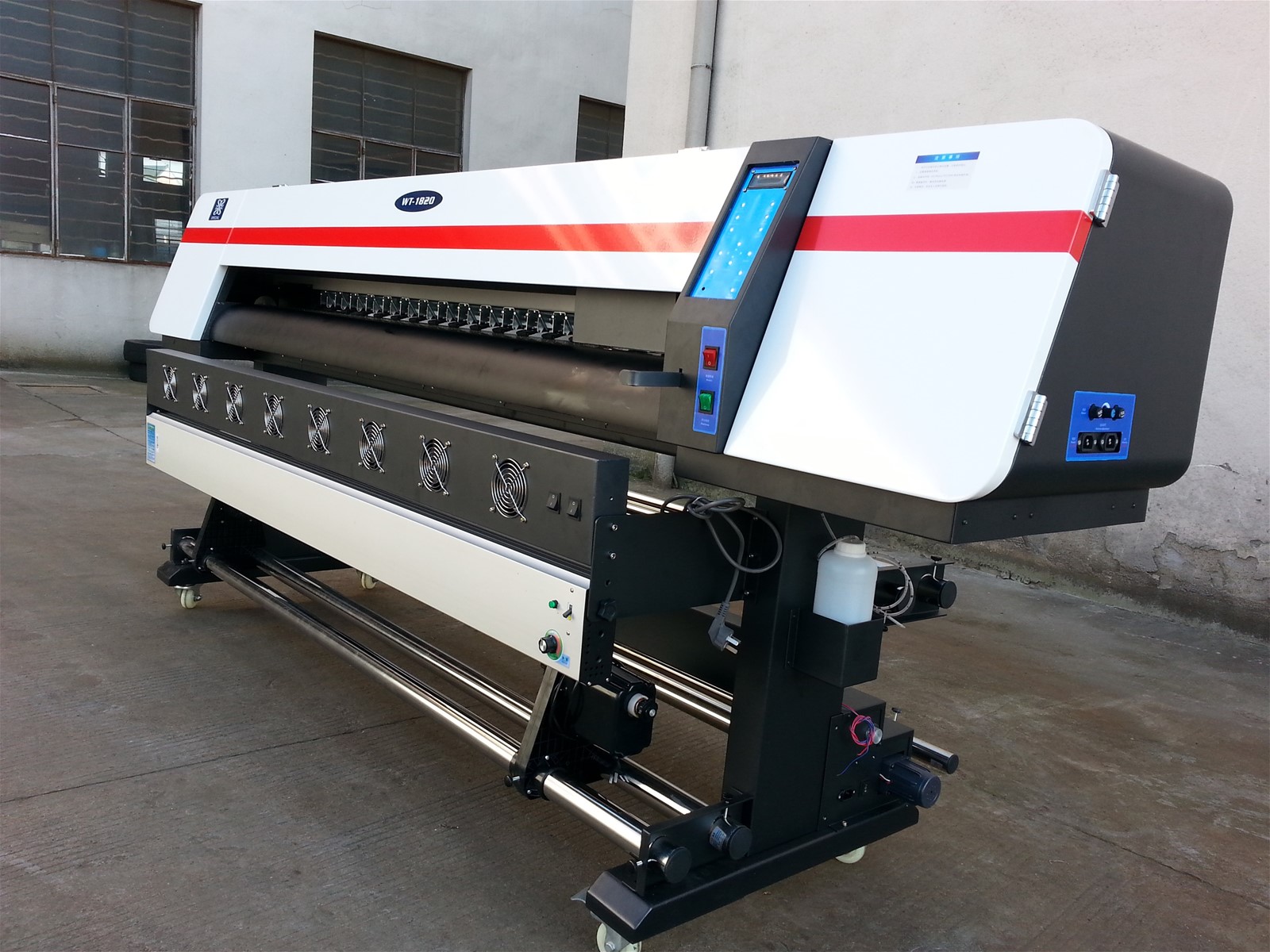 18m Eco Solvent printer Indoor and Outdoor Printing Machine