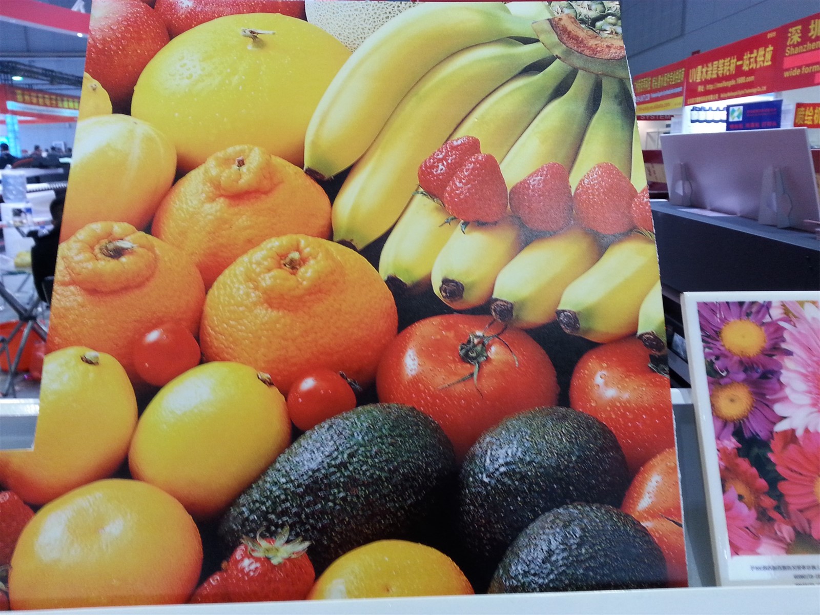 Large UV Flatbed Printer with DX7 Heads for Flat Rigid Material