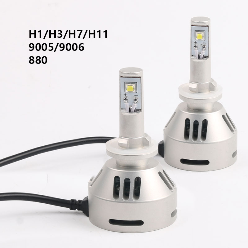 28W 3500lm Silver 880 LED Car Headlight