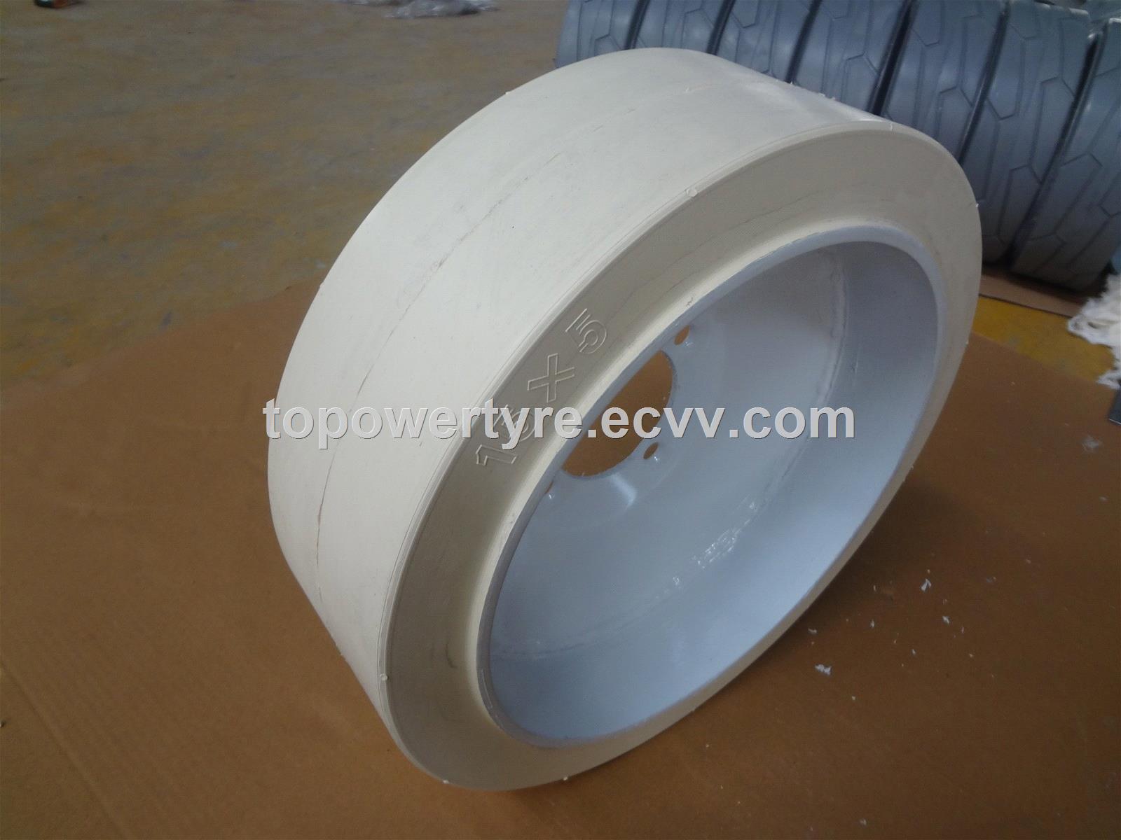 GN96252 MOULD ON WHEEL 15 X 5 GREY FOR GENIE AERIAL LIFT PARTS