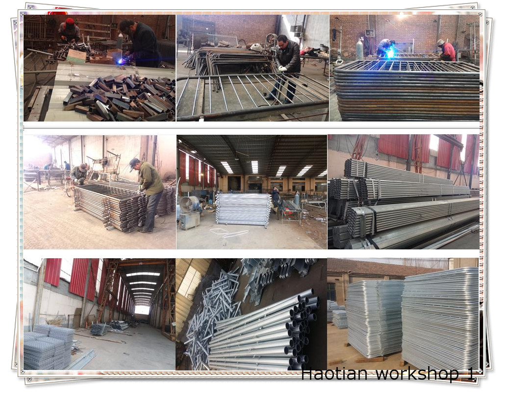 2124m Australia Galvanized Temporary Fence