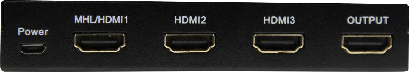 HDMI Switcher 3x1support 4Kx2KMHL function5121 audio channel