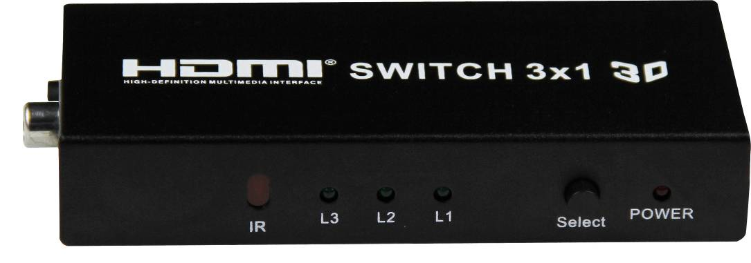 HDMI Switcher 3x1support 4Kx2KMHL function5121 audio channel