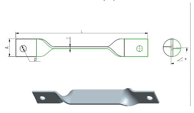 Precision design galvanized twisted iron with easy use