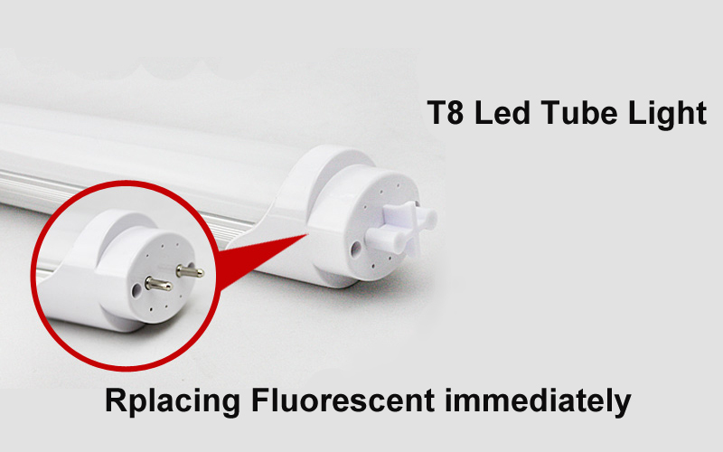 8W T8 Led Tube Light T8 SMD2835 EpistarBridgelux Chip repalce T8 Fluorescent Lamp