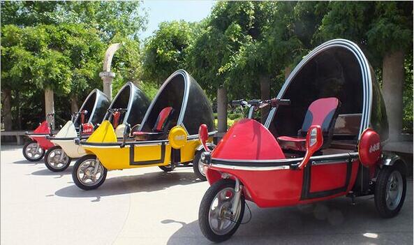 New Energy Vehicle Waterdrop Design 3 Wheel Electric Mobility ScooterElectro PickUp Tricycle