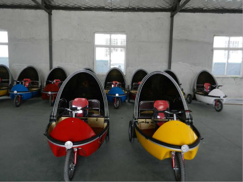 New Energy Vehicle Waterdrop Design 3 Wheel Electric Mobility ScooterElectro PickUp Tricycle