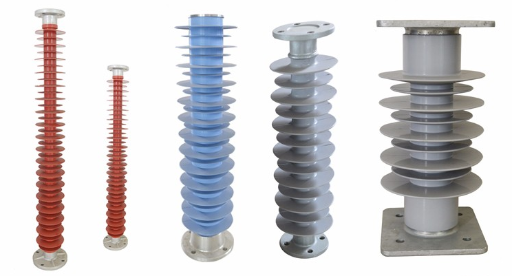 Long Rod Electrical suspension silicone rubber composite insulators