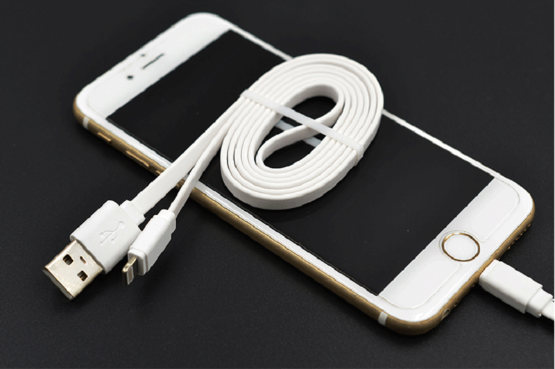 Qwire PX16 flat data linecable for iphone67