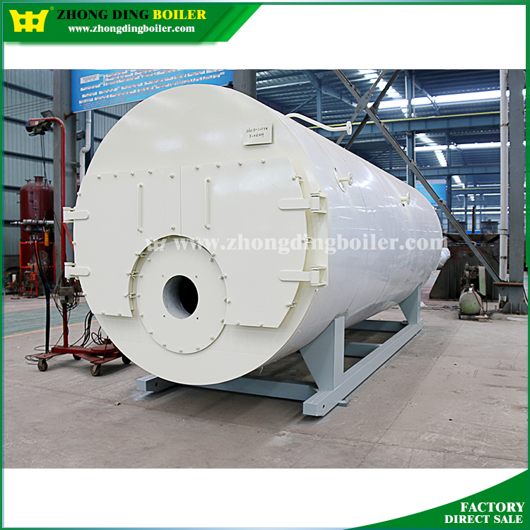 Factory Price WNS Horizontal 3Pass Fire Tube 2 ton Oil Gas Steam Boiler 2 ton Oil Boiler