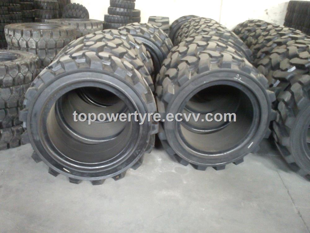 31x5x10 solid skid steer tire 10x165 skidder tire