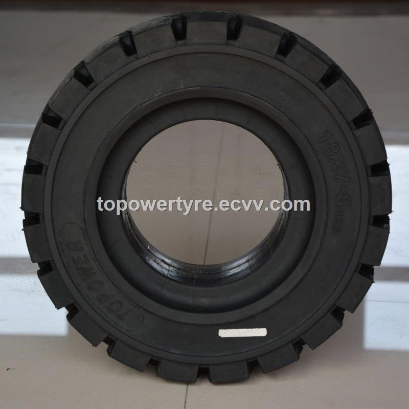 pneumatic tire 1878 with rim standard pneumatic forklift tyre 18x7x8