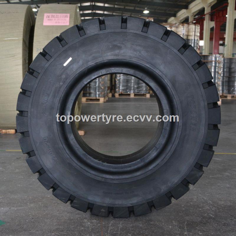 Forklift truck tire 120020 solid tire 1200x20 solid tyre