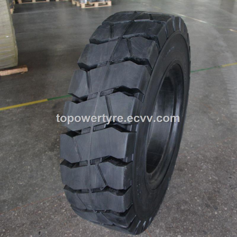 Industrial solid tire 100020110020120020 solid resilient tiressolid forklift tyre