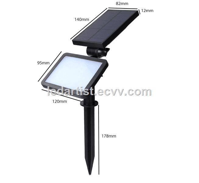 Solar sensor led wall lamp 15W solar greensward led lamp