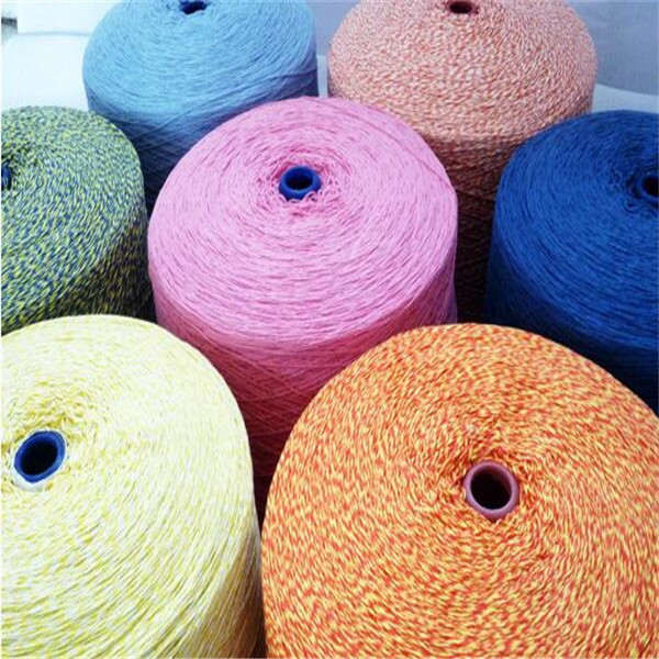 21s recycled Virgin polyester spun yarn for socks and knitting fabric
