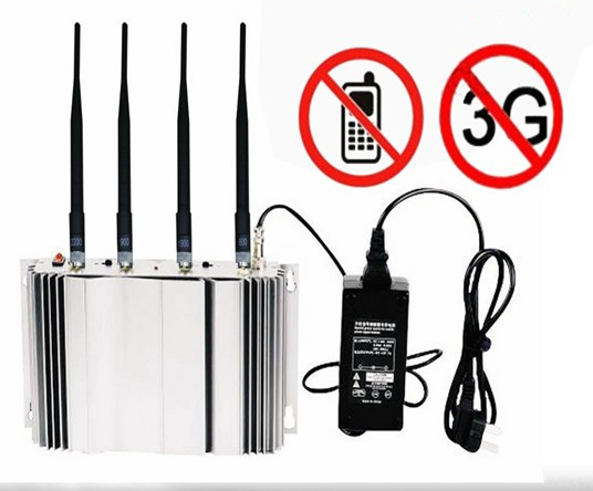 4 Antenna High Power Home Office Prison Mobile Phone GSM CDMA 3G Signal Jammer Blocker 30M Range