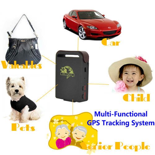 GPS102 GPS Tracker W SOS geofencing send position by SMS for Child kids elderly person safety