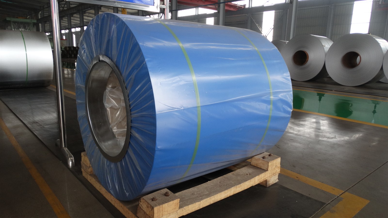 Color coated aluminum slit strip