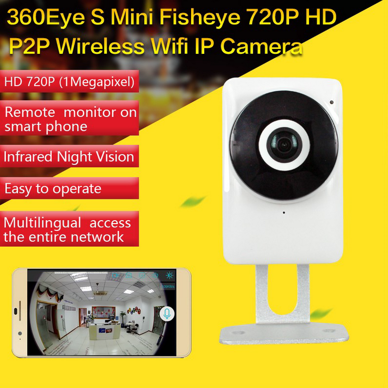 EC1 720P Mini Wireless WIFI P2P IP Night Vision CCTV Surveillance DVR Camera AndroidiOS App Control