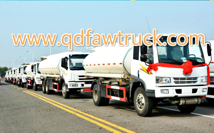 Hot Sale 10 cbm Fuel tank truck FAW Refuel Truck