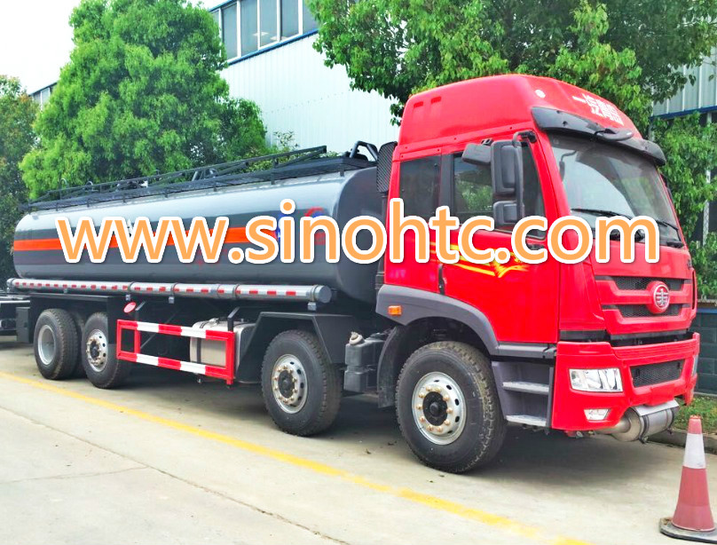 Hot Sale FAW 3037 cbm Fuel Transportation Vehicle