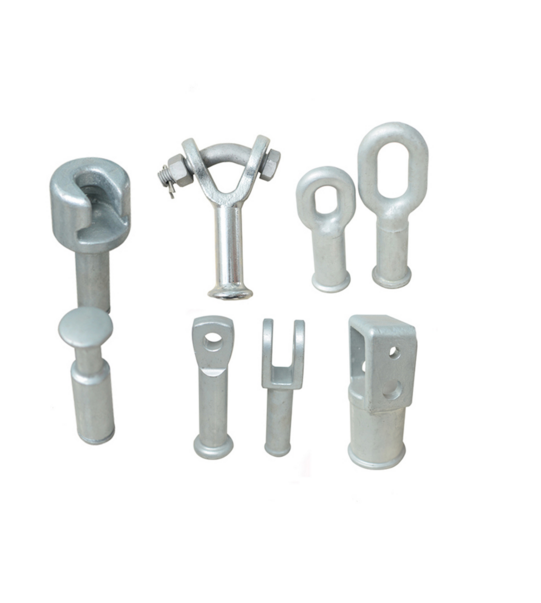 forged iron socket and ball type insulator end fitting