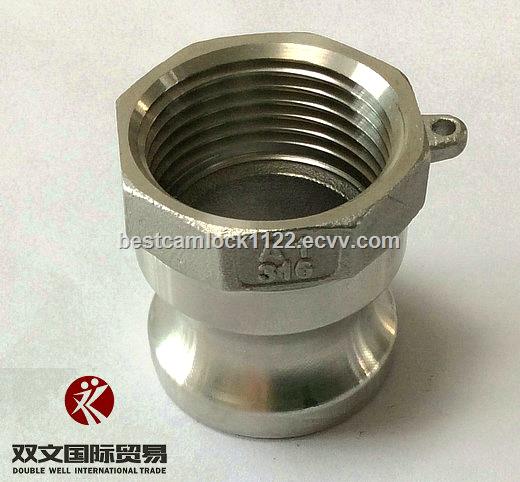 Aluminium Camlock Adapter Type A Cam Lock Coupling from China