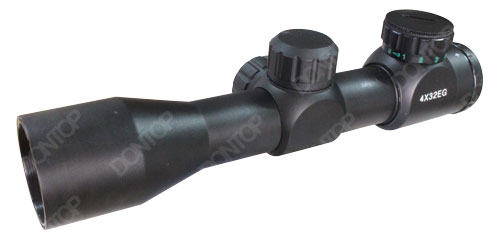 4X32 Compact Optical Scope Hunting Rifle Scope with Light