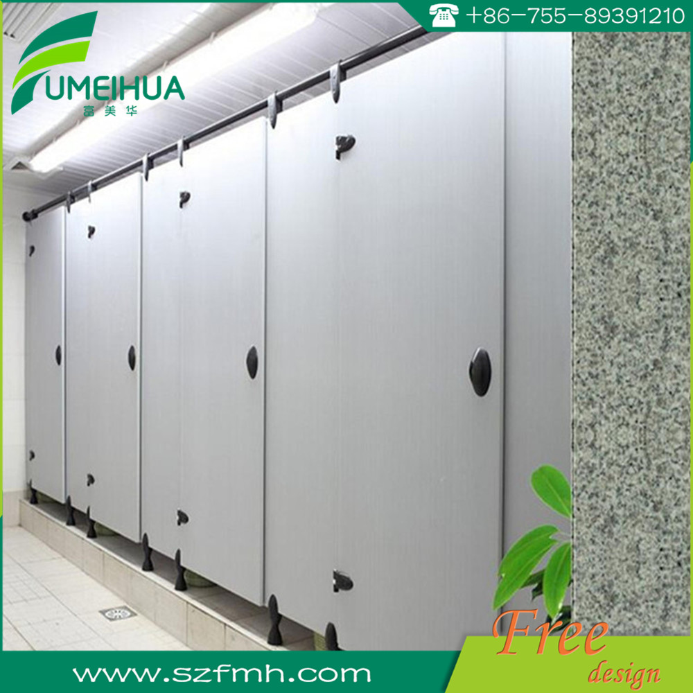 easy clean hpl commercial toilet partition
