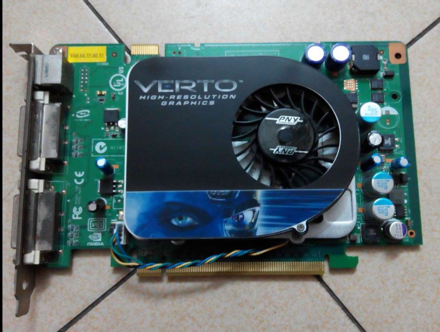Graphic Card PNY 8600GT PCIE for Philips IU22IE33 Video Boards Ultrasound Repair PN 453561344971