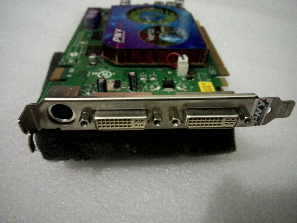 PNY 7600GT Graphic Video Card PCIE X16 for Philips Ultrasound IU22IE33 Repair PN 453561270341