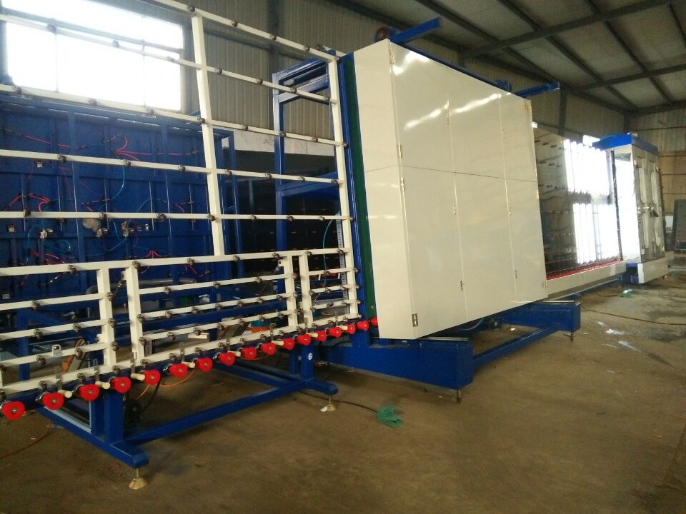 Vertical Insulating Glass Automatic Flat Press Production Line LBZ2500