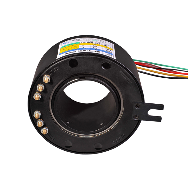 6 Circuits Through Bore Slip Ring With 60mm For Welding Equipment 6 Circuits Through Bore Slip Ring With 60mm For Welding Equipment