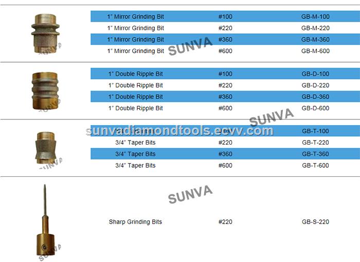 SUNVAGB Diamond Grinding Bits