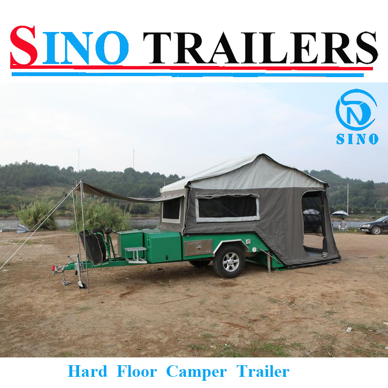 Australian Heavy Duty Rear Open Powder Coating Camper Trailer