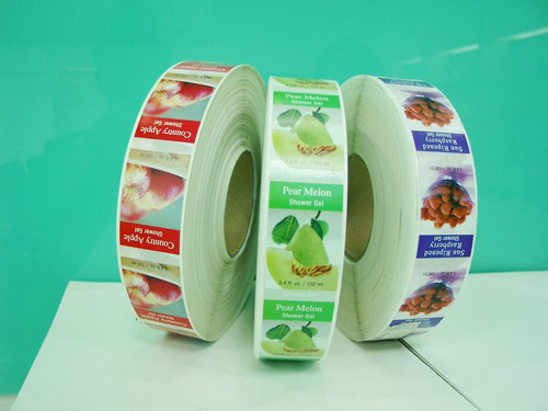 Green and Healthy Plastic Adhesive Labels for Fruits Sales Promotion