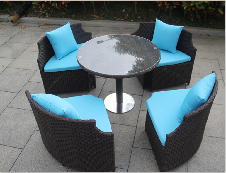 Provide Coffe Rattan tablechair furniture