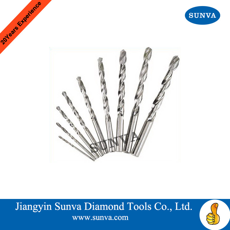 SUNVA Diamond Coated Twist Drill Bits from China Manufacturer, Manufactory, Factory and Supplier