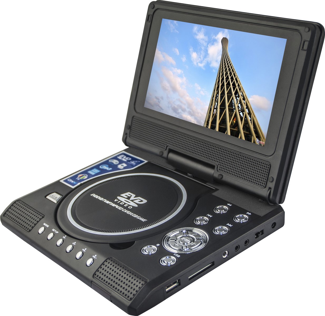 7inch Mini Dvd Player With Tv From China Manufacturer Manufactory Factory And Supplier On Ecvv Com