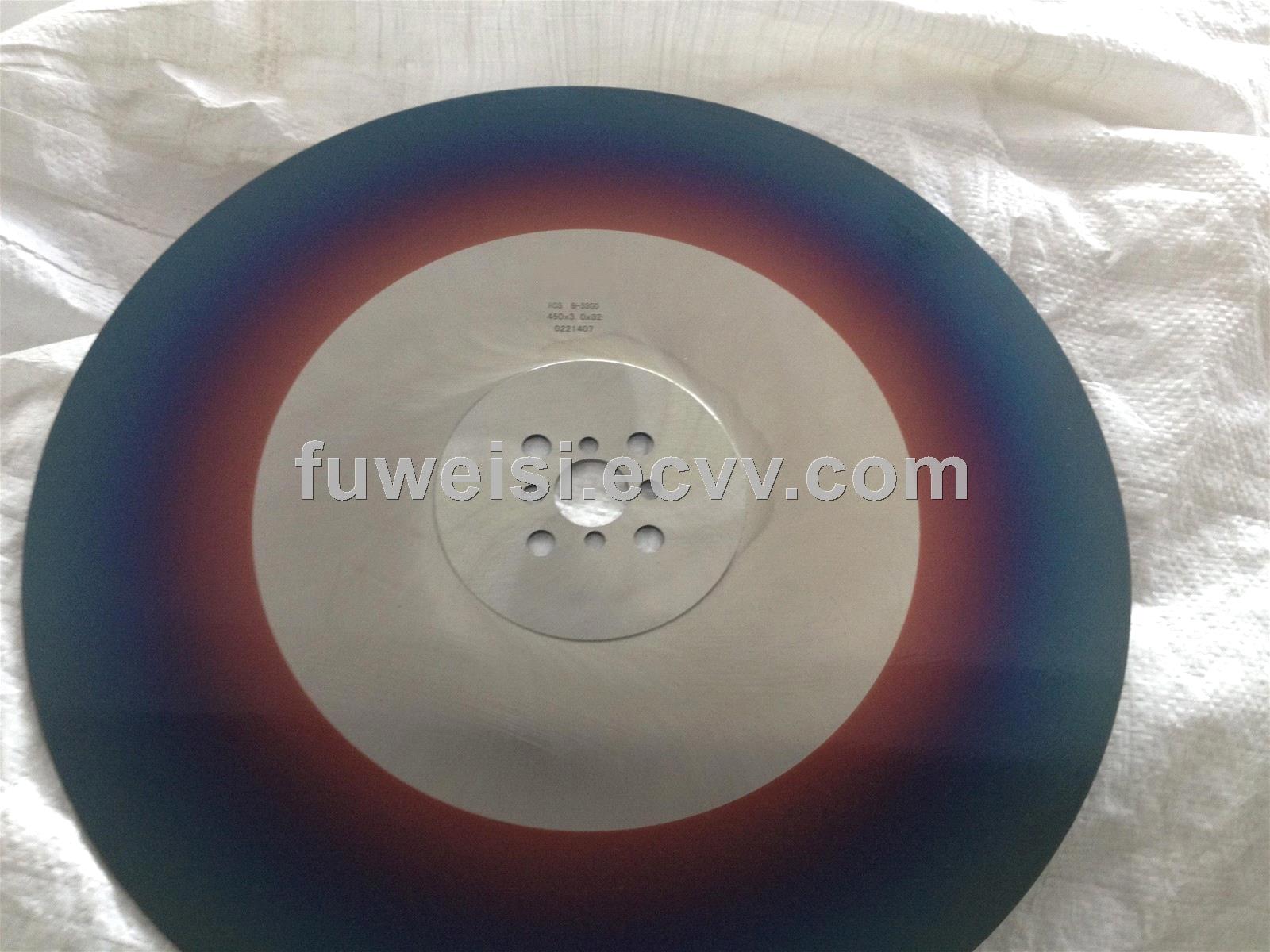 HSS Circular Saw Blade TiN Coated