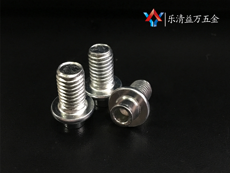 Customize Blue zinc plated iron shaped screw