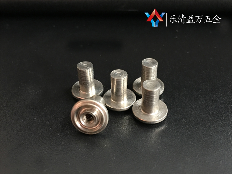 Customize non standard Nickel plated iron rivets Thread