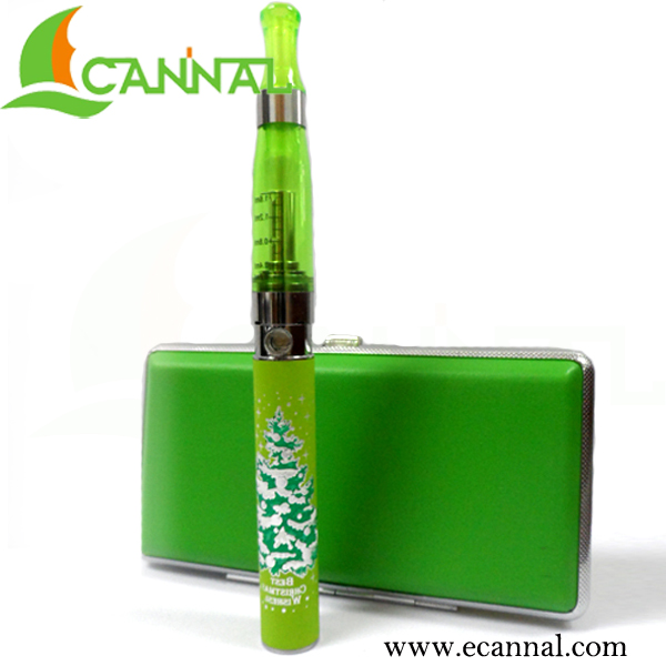 Ecannal Christmas e cigarette carrying case pack kit