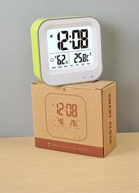 Hot style digital desktop electronic smart clock with TimeThermometerHygrometer Display