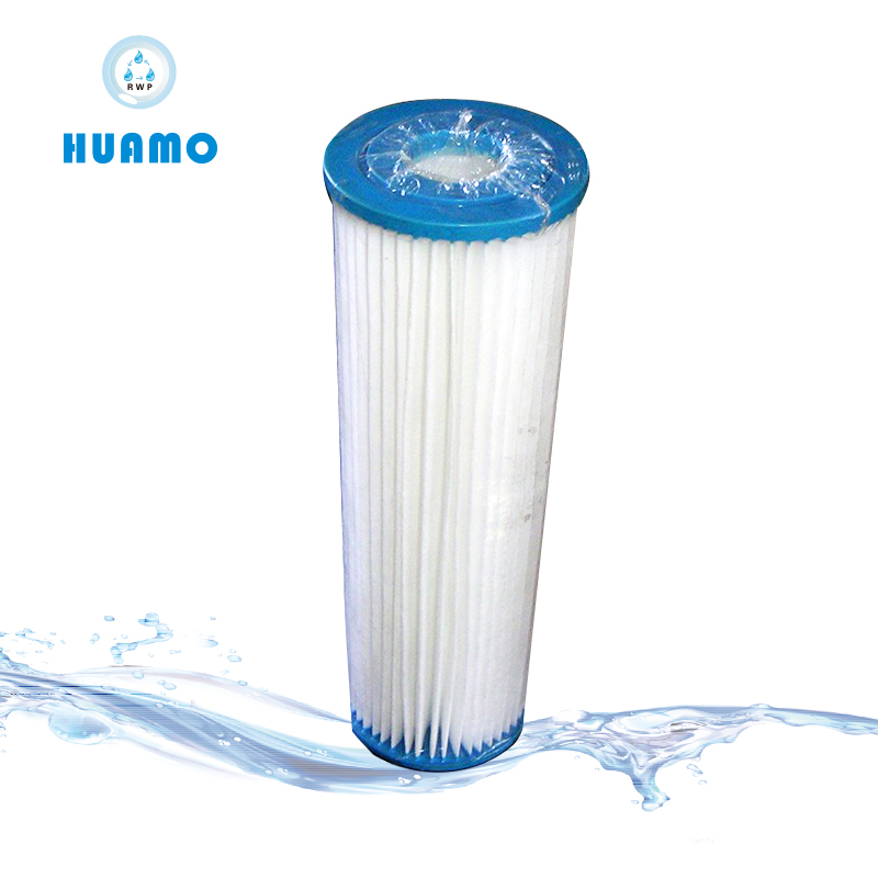 1020 Polyester Cellulose Pleated Filter CartridgePaper Pleated Water Filter Cartridge