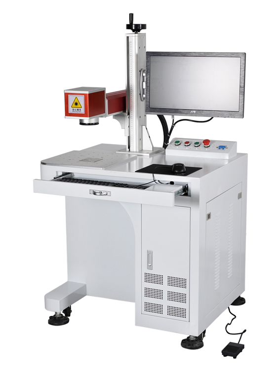 10w Desktop Fiber Laser Marking Machine Equipment for Engraving Metal and Some Nonmetallic Material