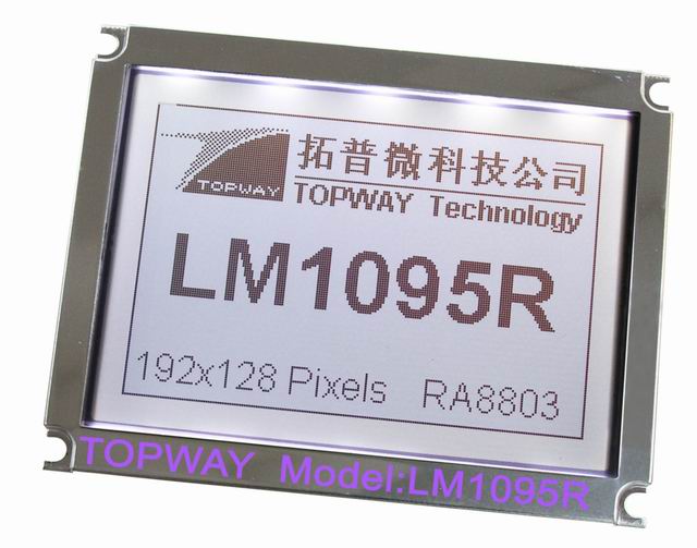 192x128 Graphic LCD Module LM1095E