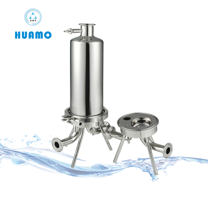 Stainless Steel Sanitary Single Cartridge Style Water Filter HousingSS Filter Housing